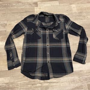 Valor Blue Plaid Button Down Shirt